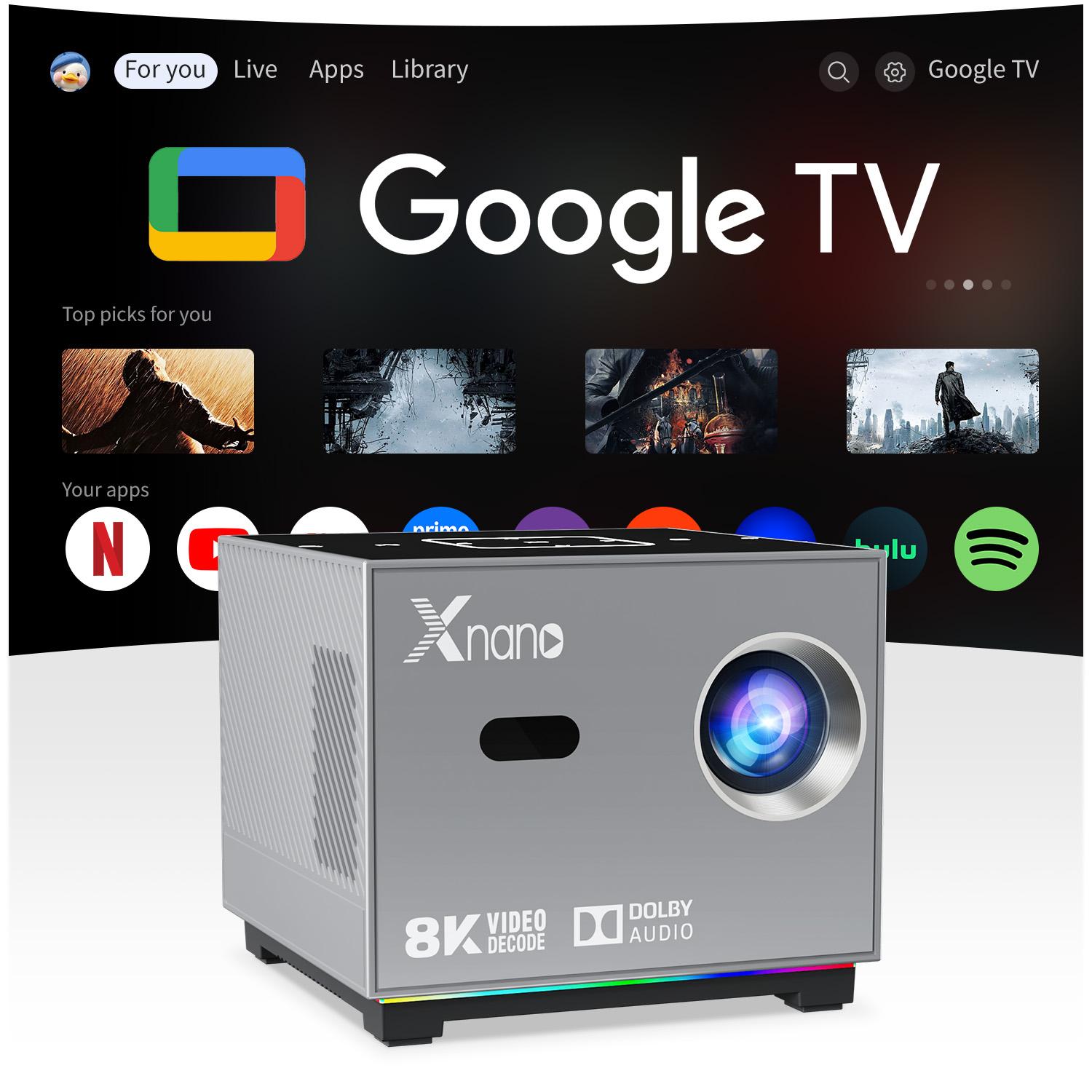 Home Cinema Rack - Xnano portátil projetor inteligente nativo 720P