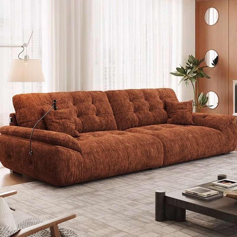 Home Cinema Room Design - Sofás clássicos minimalistas para sala de