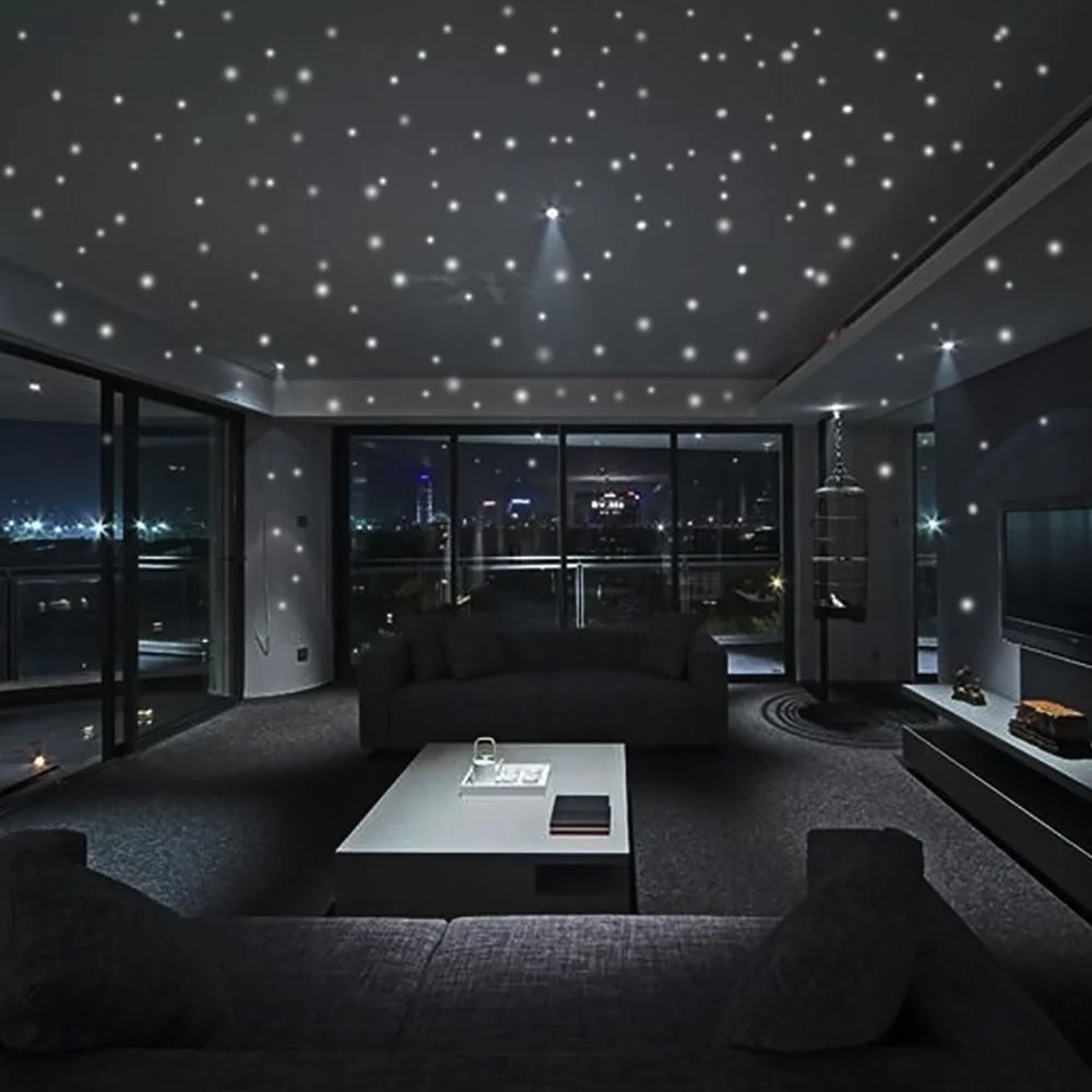 Home Cinema Room - 407 pçs adesivos de parede decoração