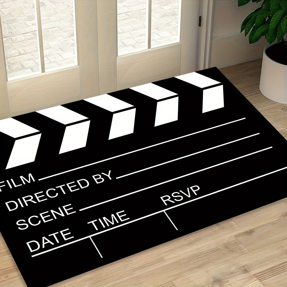 Home Cinema Room - Tapete Criativo VIKAMA com Estampa de