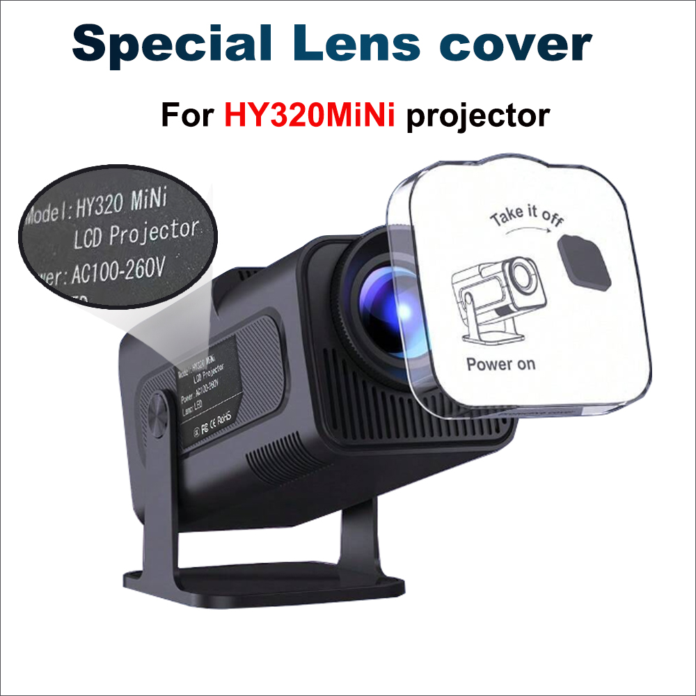 Home Cinema Room - Hy320mini capa de lente de projetor