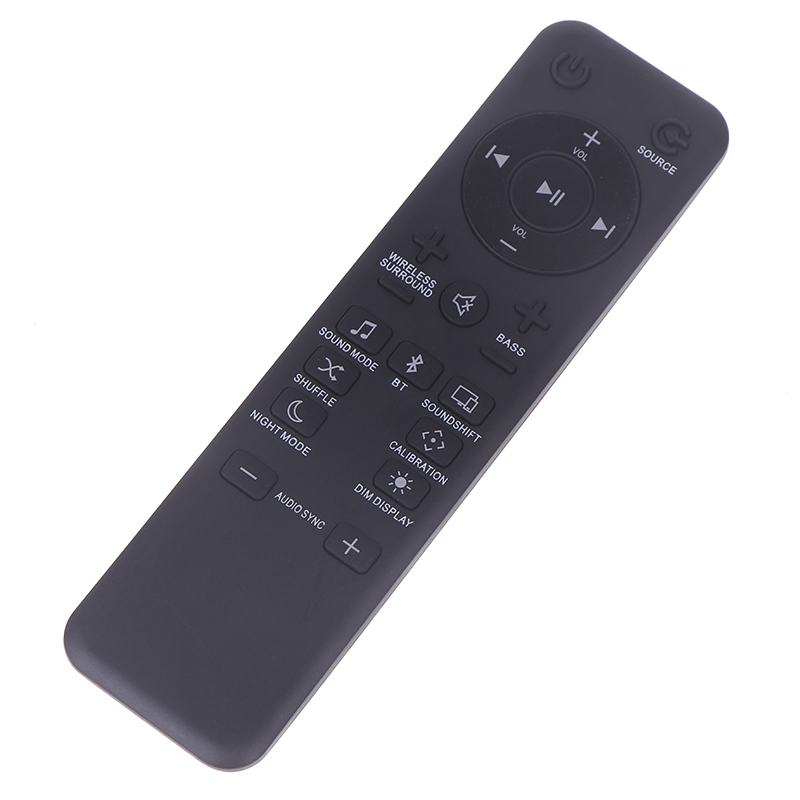 Home Cinema Audio System - Controle remoto preto para jbl bar