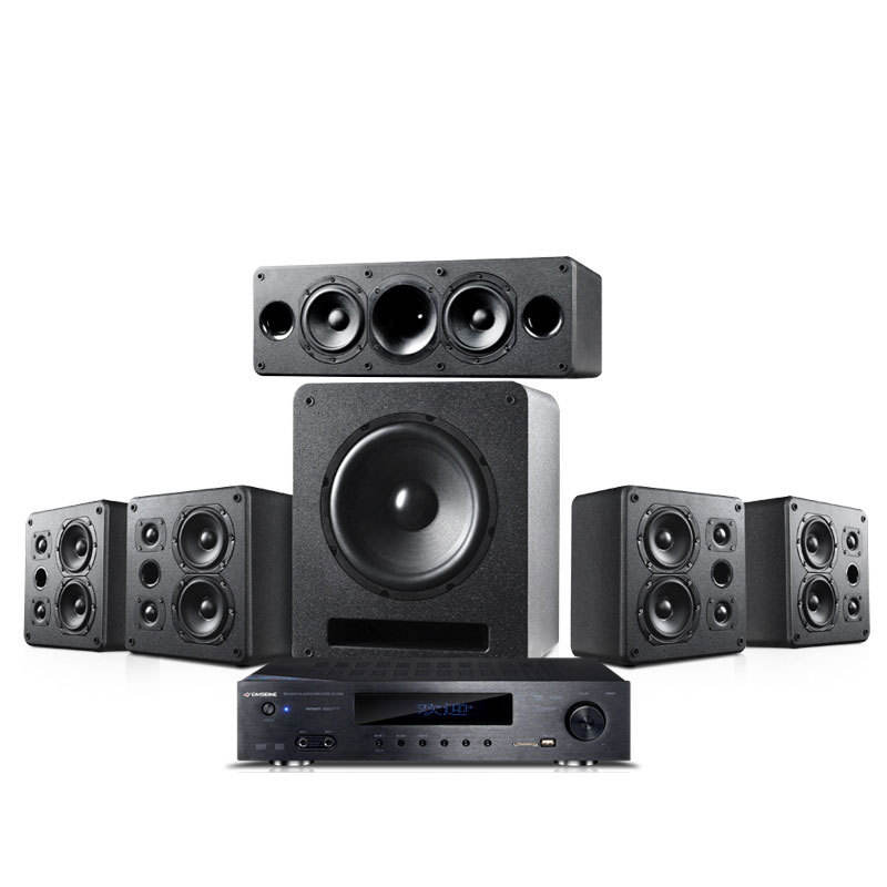 Home Cinema Subwoofer - Novo kit de áudio h5 para