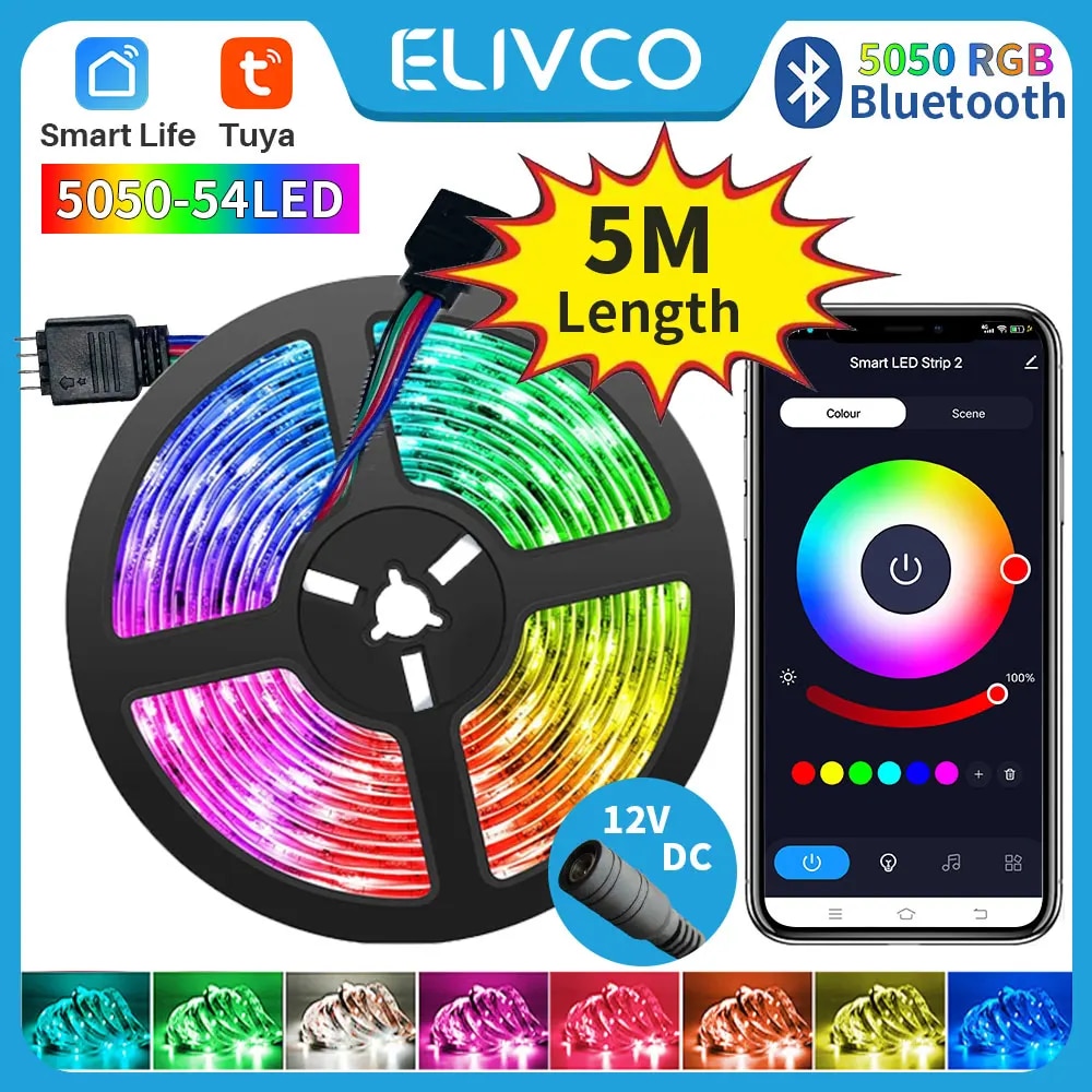 Ambient Light Strip Tv - Tuya Vida Inteligente Faixa de Luz
