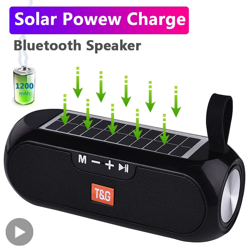 Home Cinema Subwoofer - Rádio solar fm ao ar livre