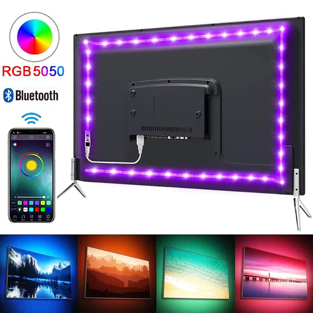 Ambient Light Strip Tv - Fita de LED RGB com Controle
