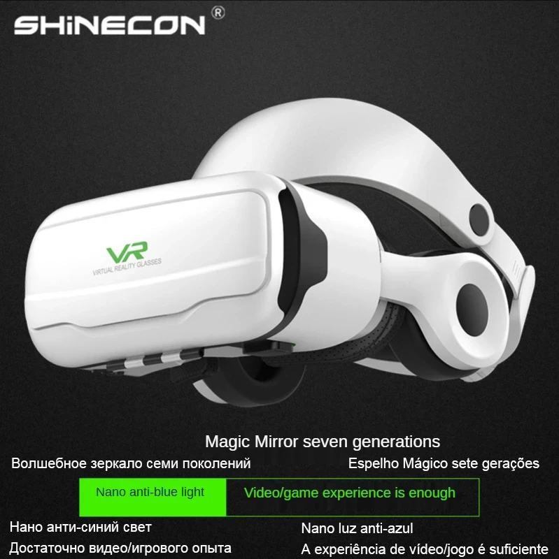 Óculos vr realidade virtual 3d - Home Cinema Glasses avaliação e preço