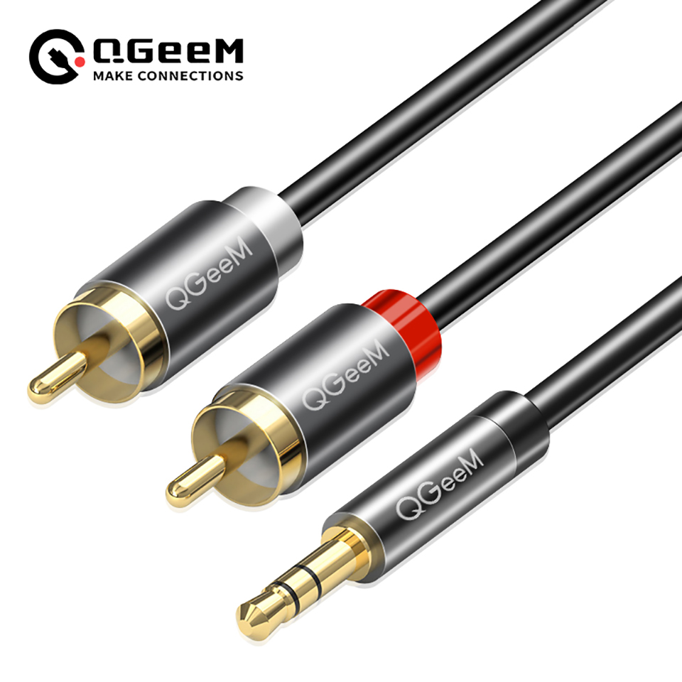 Qgeem cabo rca 2rca para 3.5 c - Home Cinema Heos avaliação e preço