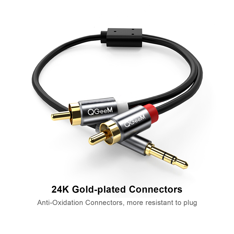 Qgeem cabo rca 2rca para 3.5 c - Home Cinema Heos avaliação e preço