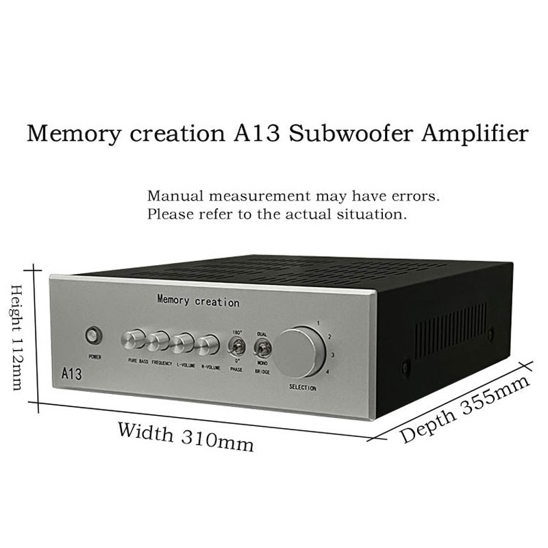 Criação de memória A13 Barra d - Home Cinema Subwoofer avaliação e preço
