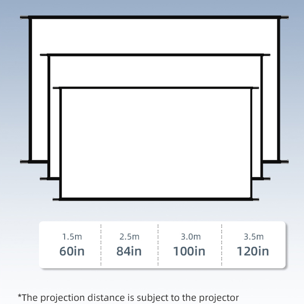 Tela de Projetor VEIDADZ Monta - Home Cinema Rack avaliação e preço