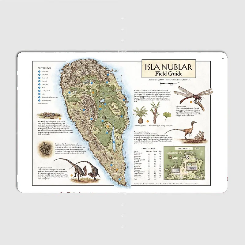 Isla nublar campo guia-jurassi - Home Cinema Guide avaliação e preço
