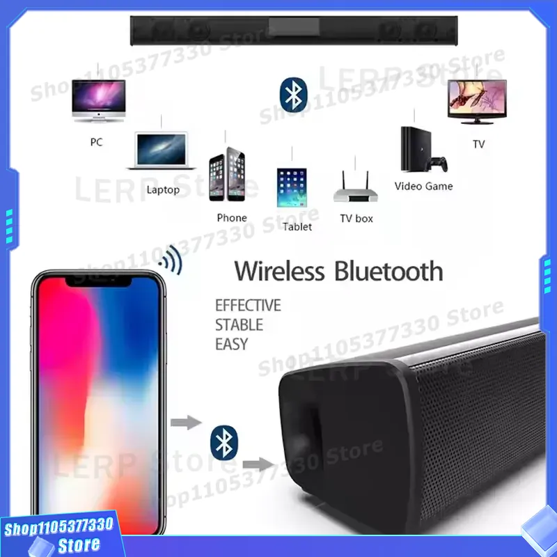 Caixa de Som Bluetooth 5.0 par - Home Cinema Audio System avaliação e preço