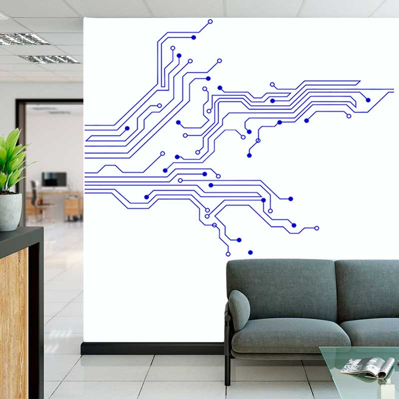 Placa de circuito de tecnologi - Home Cinema Room avaliação e preço
