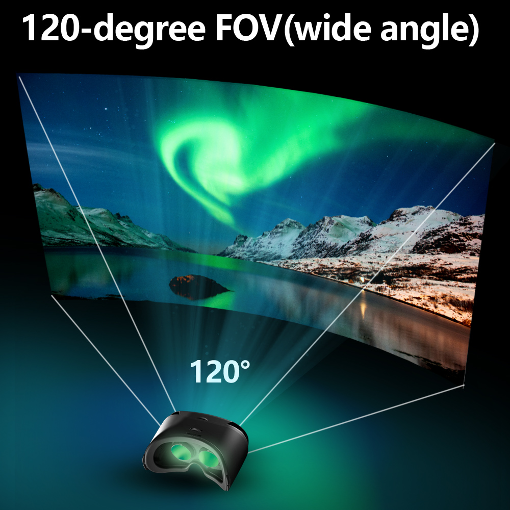 Óculos de realidade virtual 3d - Home Cinema Glasses avaliação e preço