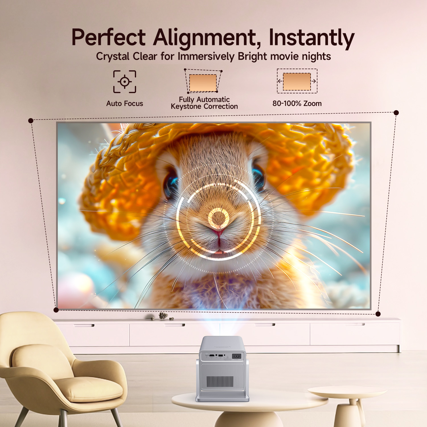 Projetor Magcubic 8K HD 1080P  - Home Cinema Rack avaliação e preço