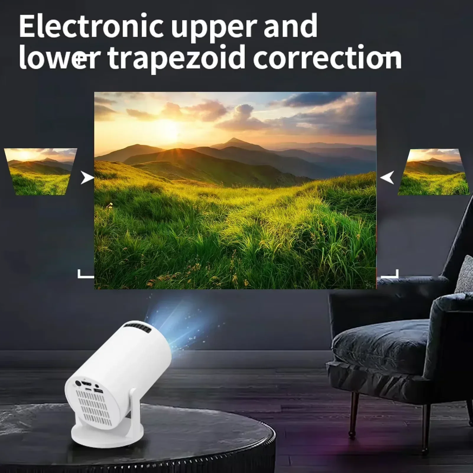 Mini Projetor Inteligente HY30 - Home Cinema Rack avaliação e preço