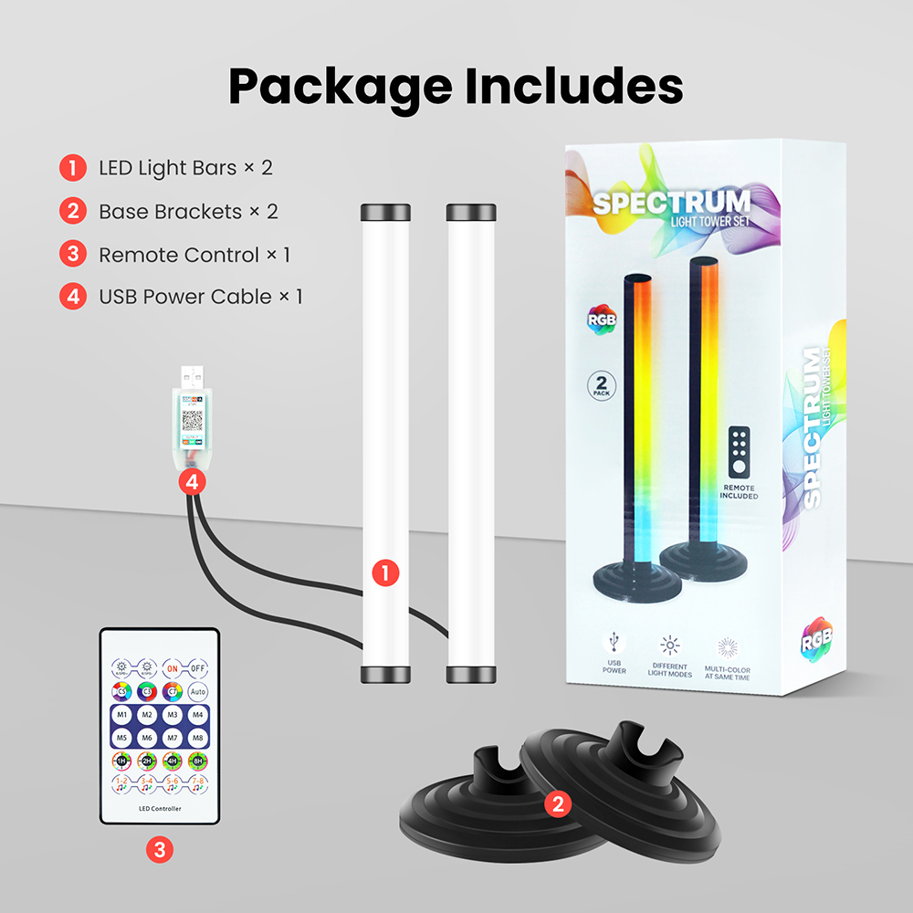 5v inteligente led lâmpada de  - Home Cinema Rack avaliação e preço