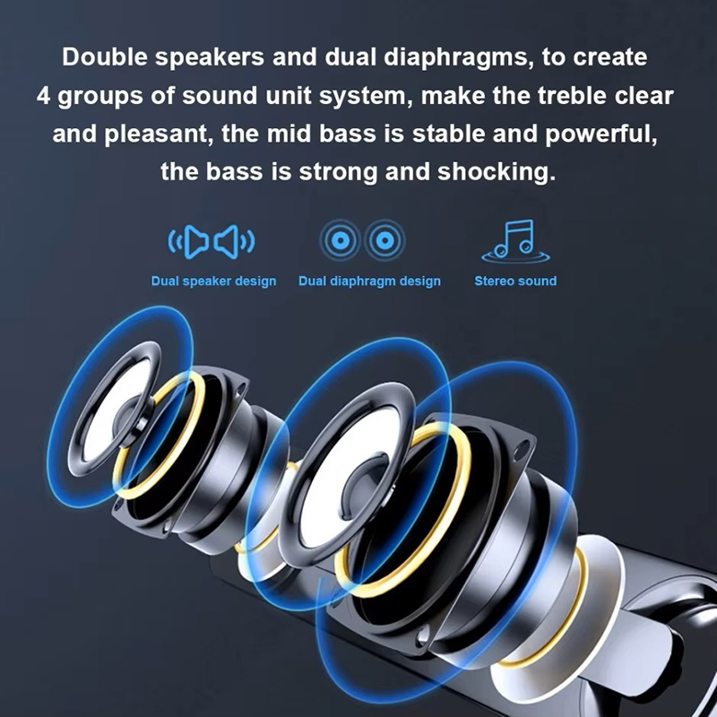 Caixa de Som com Fio, Soundbar - Home Cinema Subwoofer avaliação e preço