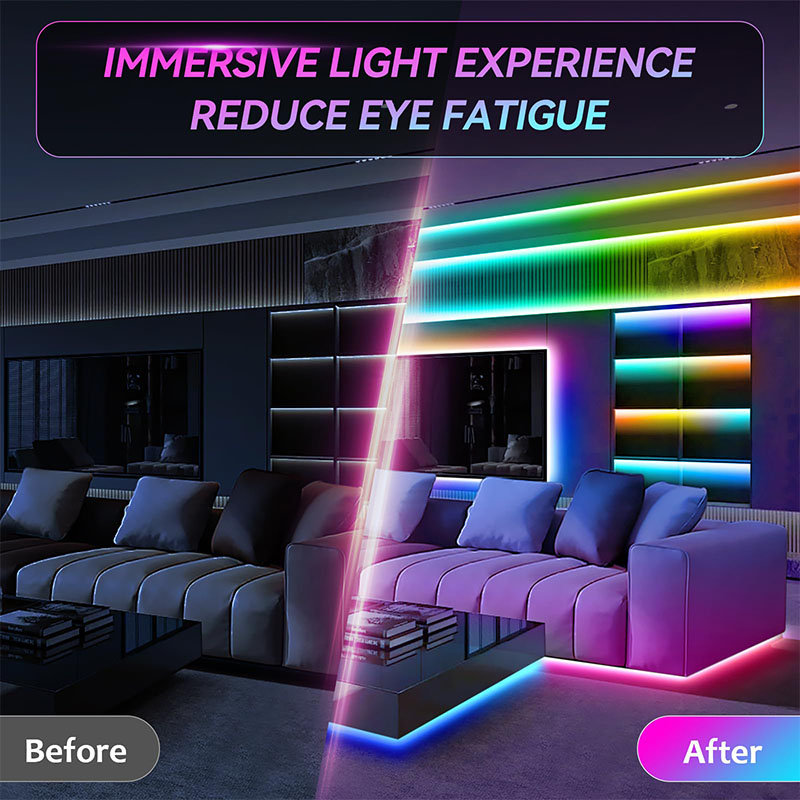 Fita LED RGB USB SMD3535 com A - Ambient Light Strip Tv avaliação e preço