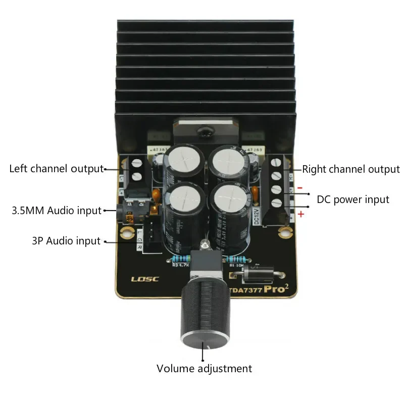 Sotamia tda7377 placa amplific - Home Cinema Heos avaliação e preço