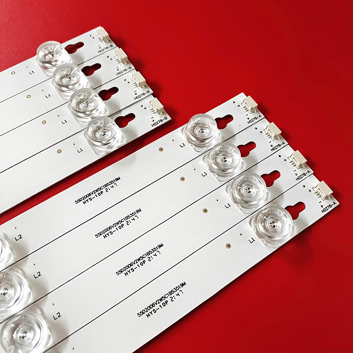 8 peças/conjunto tira de luz d - Ambient Light Strip Tv avaliação e preço