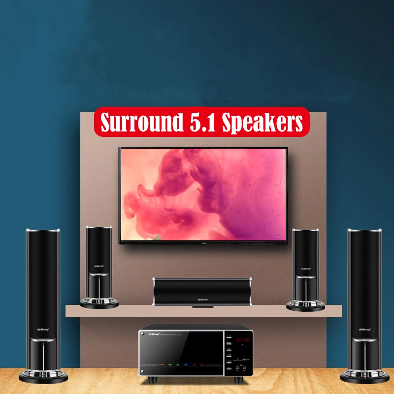 1000w caixa de som de alta pot - Home Cinema Subwoofer avaliação e preço