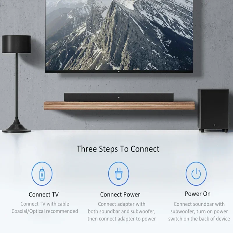Para xiaomi tv soundbar cinema - Home Cinema Subwoofer avaliação e preço