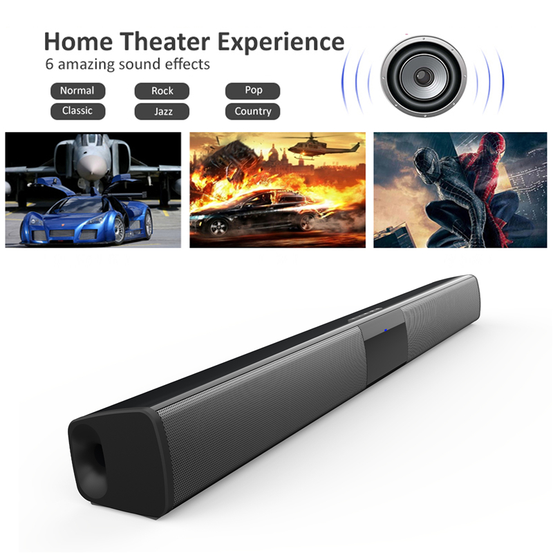 40w sem fio bluetooth 5.0 soun - Home Cinema Audio System avaliação e preço