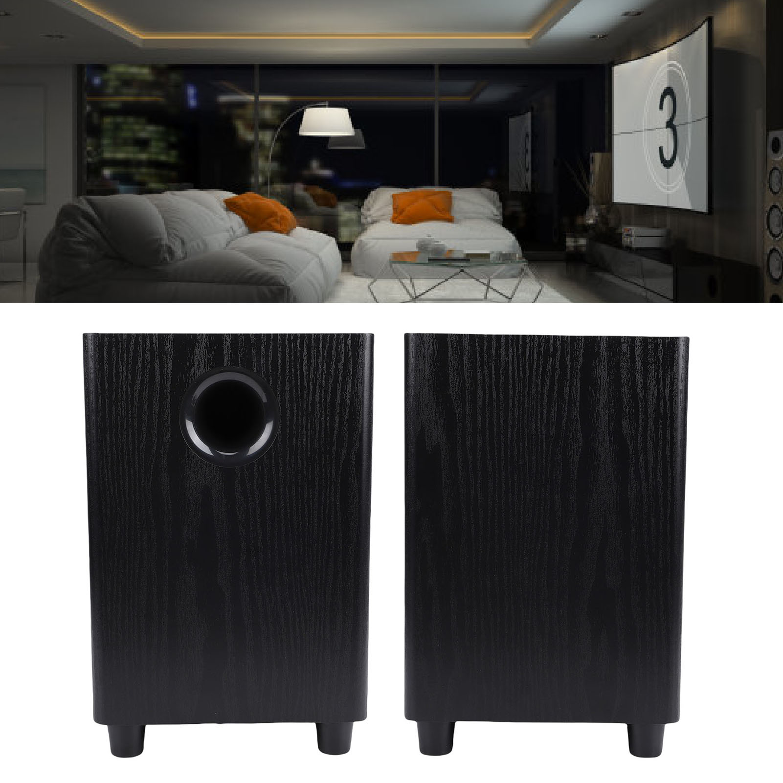 Subwoofer Passivo Independente - Home Cinema Subwoofer avaliação e preço