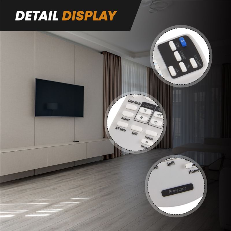 Controle remoto de projetor de - Home Cinema Epson avaliação e preço