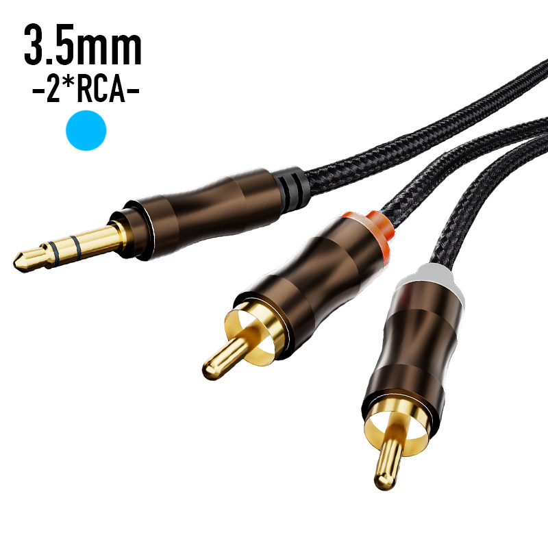 Cabo de Áudio Auxiliar RCA par - Home Cinema Heos avaliação e preço