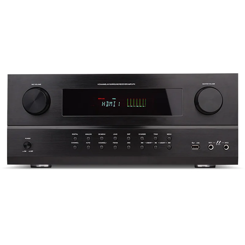 5.1 Amplificador de alta potên - Home Cinema Subwoofer avaliação e preço