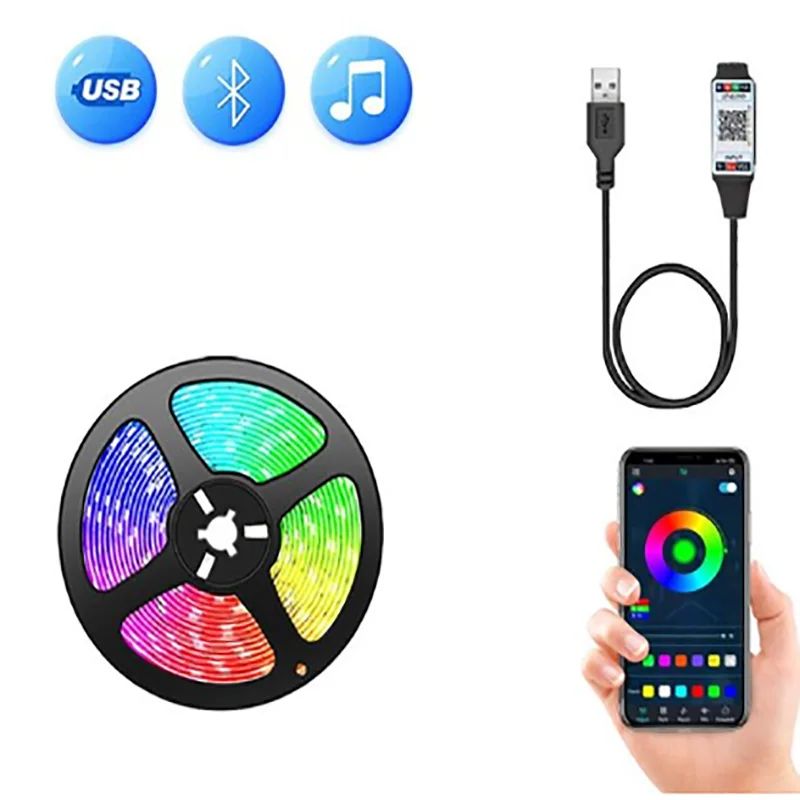 Fita de LED RGB com Controle p - Ambient Light Strip Tv avaliação e preço