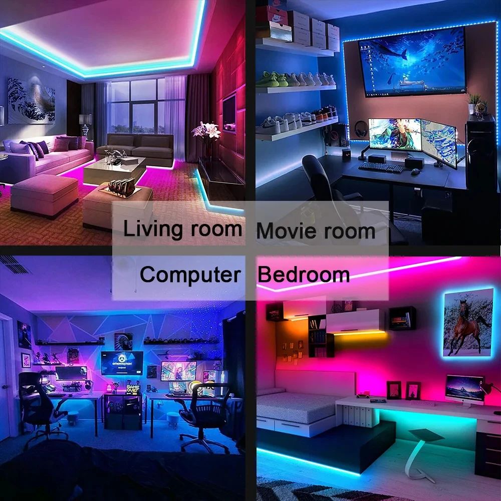 Fita de LED RGB com Controle p - Ambient Light Strip Tv avaliação e preço