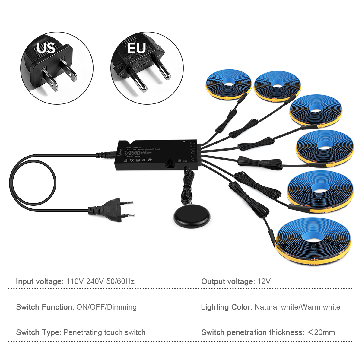 Faixa de luz led cob de madeir - Home Cinema Room avaliação e preço