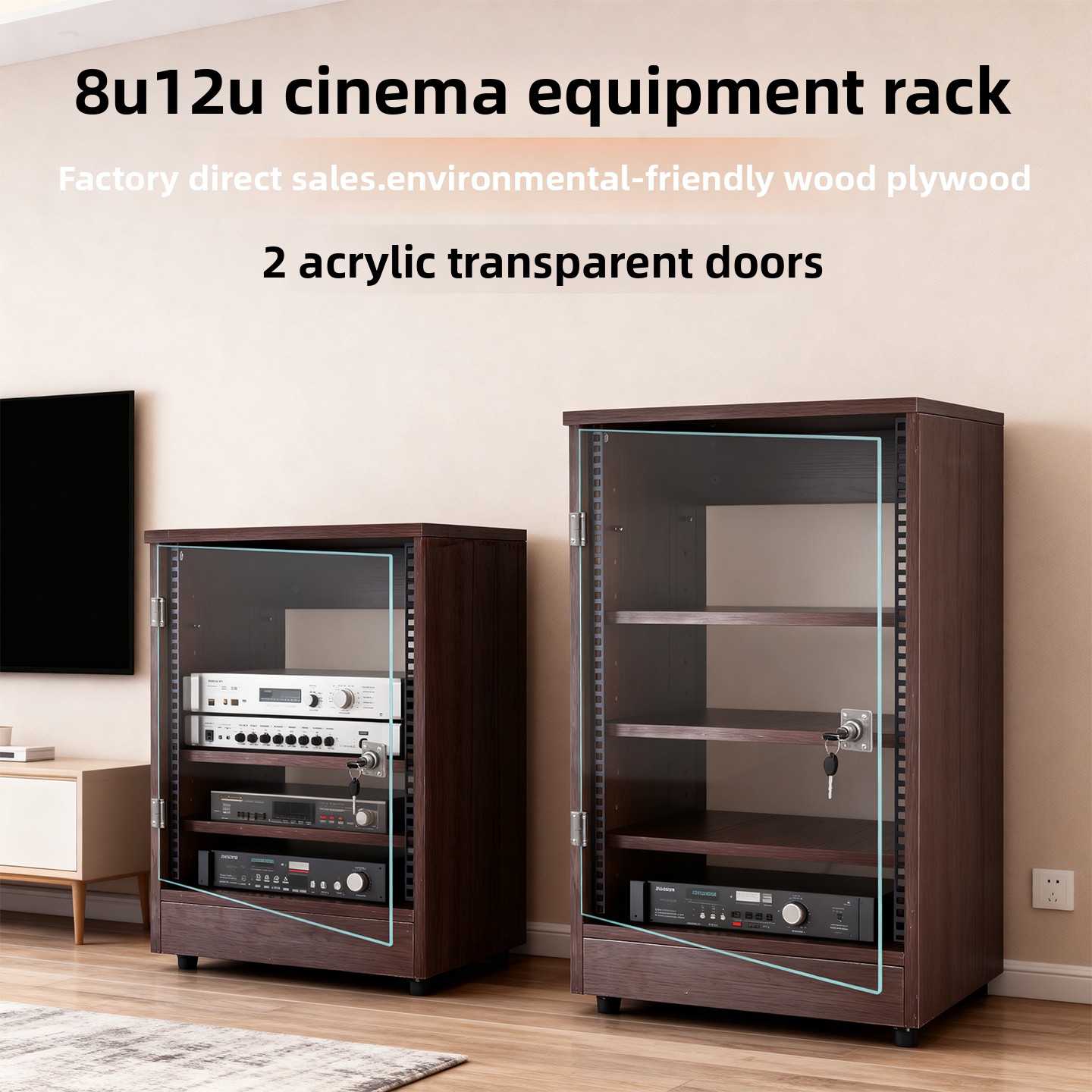 Gabinete amplificador 8U - 16U - Home Cinema Rack avaliação e preço