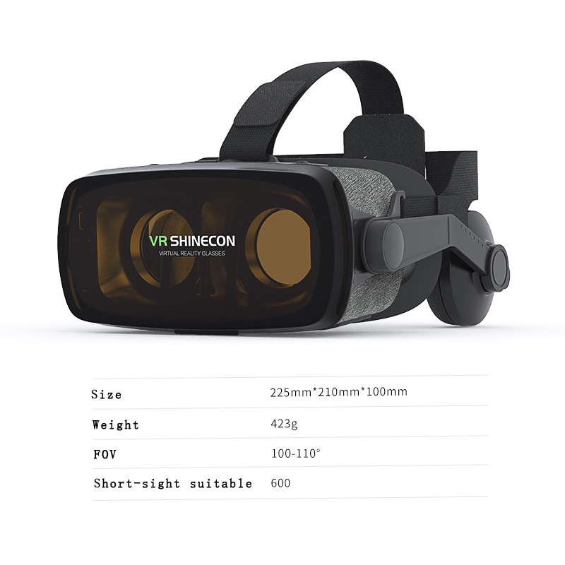 VR Shinecon Casque Viar 3D Ócu - Home Cinema Glasses avaliação e preço