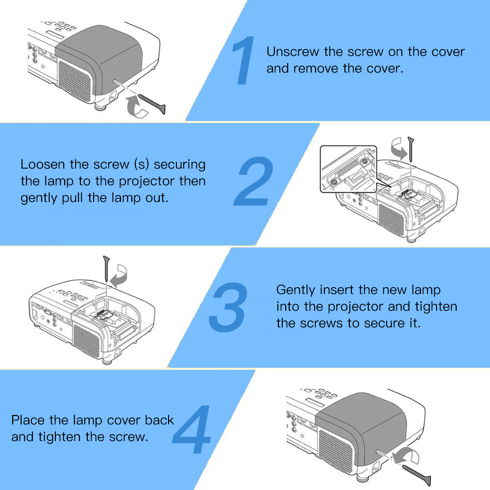 Lâmpada de projetor de substit - Home Cinema Epson avaliação e preço